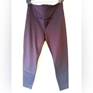 Spyder Purple Ombré High-Waisted Cropped Active Leggings